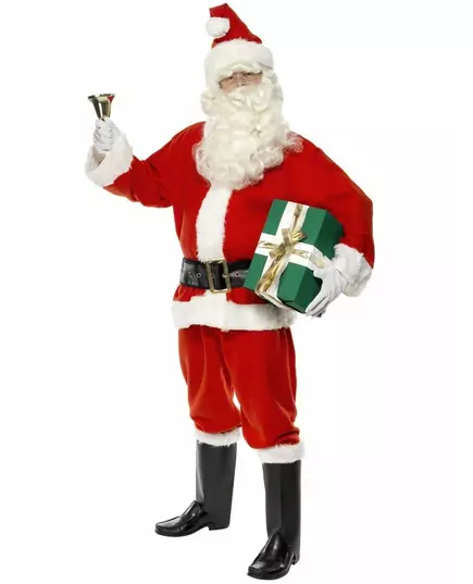 Kerstmanpak met accessoires voor mannen, Maat: Large