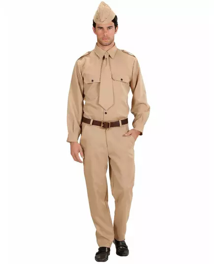 Déguisement soldat américain adulte, Taille: X-Large