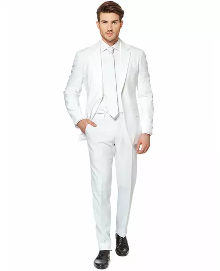 Mr. White Opposuits™ kostuum voor mannen, Maat: Small/Medium (EU 48)