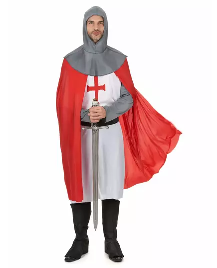Déguisement chevalier croisé médiéval homme, Taille: XX-Large