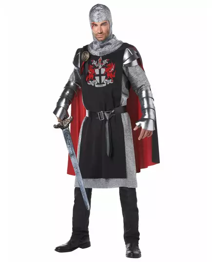 Middeleeuws draken ridderkostuum voor mannen, Maat: Small/Medium
