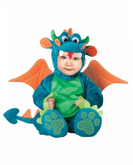 Déguisement Dragon pour bébé - Luxe, Taille: 12–18 mois (74–81 cm)