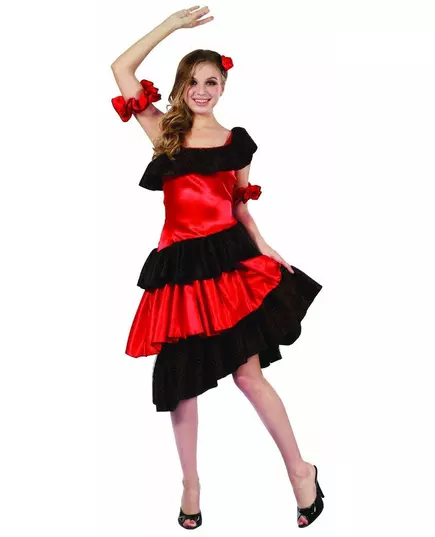 Déguisement flamenco femme, Taille: Medium