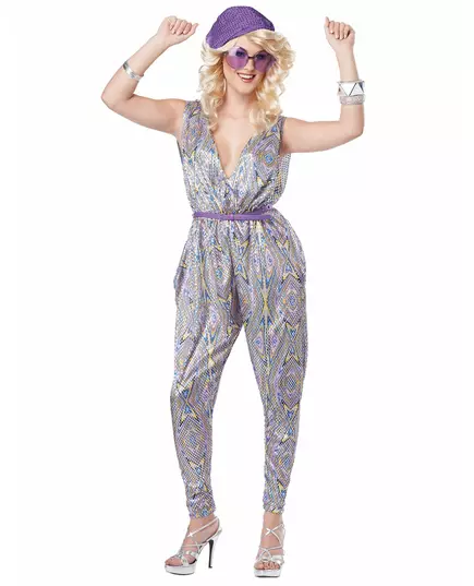 Sexy Disco Fever kostuum voor vrouwen, Maat: Small (38/40)