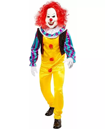 Deluxe terror It™ clown kostuum voor volwassenen, Maat: X-Large