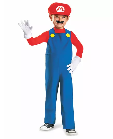 Mario™verkleedkostuum voor kinderen, Maat: 2 jaar (84–91 cm)