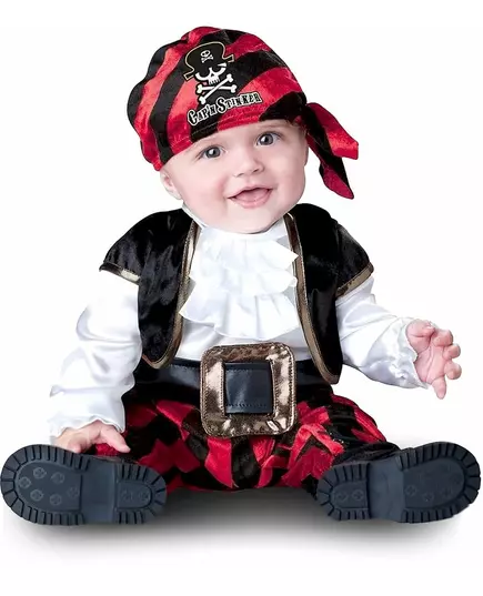 Piraten kostuum voor baby's - Klassiek, Maat: 12–18 maanden (74–81 cm)