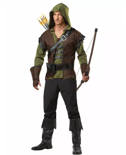 Déguisement Robin des Bois pour homme, Taille: Small