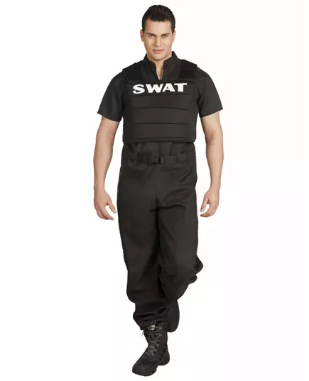 SWAT kostuum voor mannen, Maat: Large