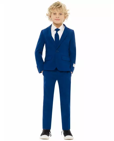 Costume Mr. Bleu marine enfant Opposuits™, Taille: 4–6 ans (98–104 cm)