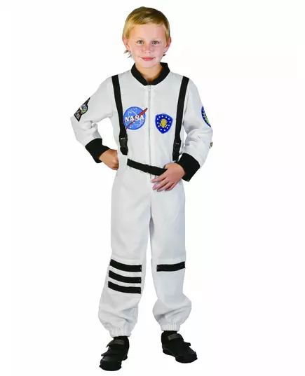 Déguisement astronaute pour enfant, Taille: 4–6 ans (110–120 cm)