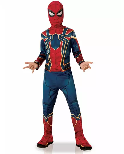 Klassiek Iron Spider Infinity War™ kostuum voor jongens, Maat: 5–6 jaar (110 tot 116 cm)