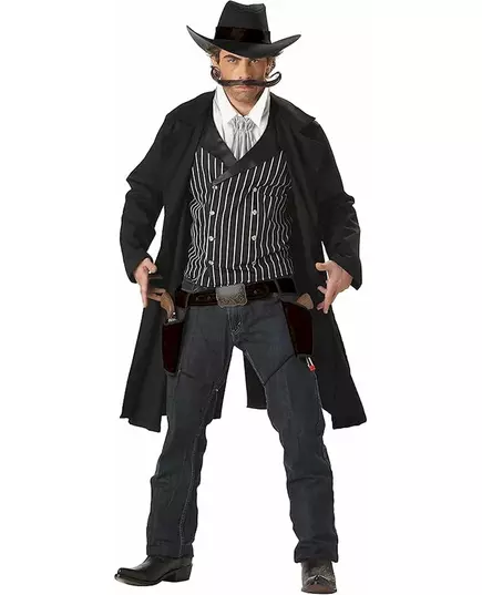 Déguisement cow-boy homme Santa Maria noir, Taille: X-Large