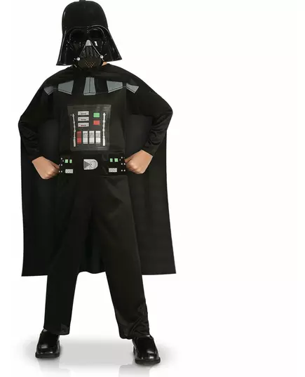 Darth Vader Star Wars™ kostuum voor jongens, Maat: 5–6 jaar (110 tot 116 cm)