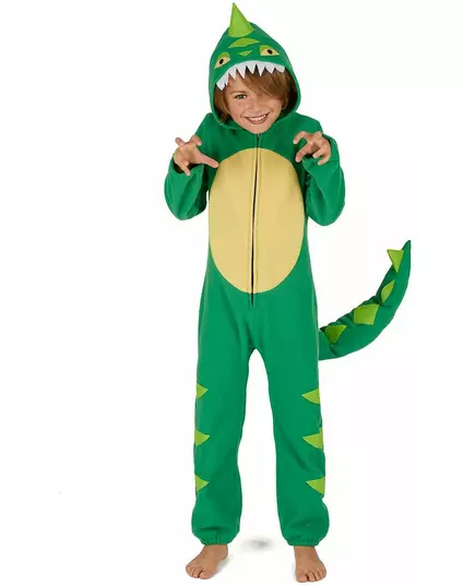 Déguisement de Dinosaure Enfant, Taille: 5–6 ans (S)
