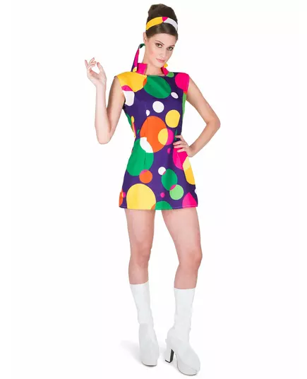 Déguisement disco pop femme, Taille: X-Large
