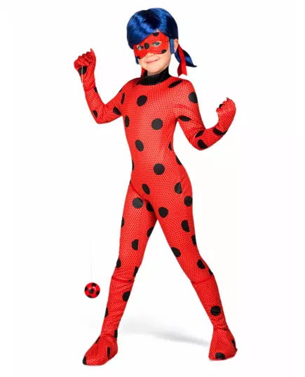 Ladybug Miraculous™ kostuum voor kinderen, Maat: 12–14 jaar (150–160 cm)