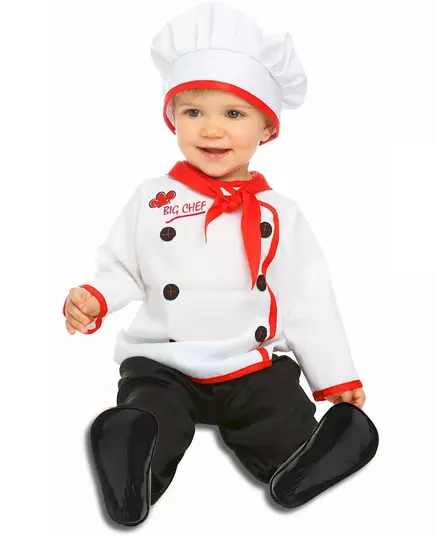Déguisement petit chef bébé, Taille: 7–12 mois (74–80 cm)