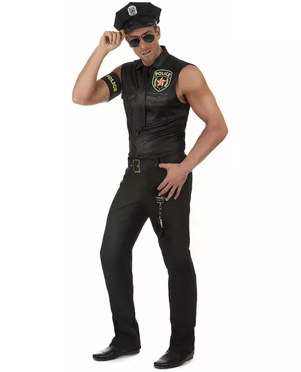 Sexy politie kostuum voor mannen, Maat: X-Large