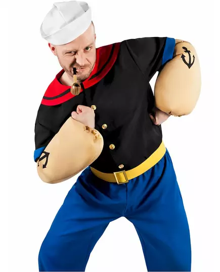 Klassiek Popeye™ kostuum voor volwassenen, Maat: X-Large