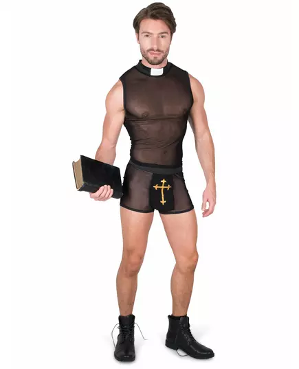 Costume de prêtre pécheur pour hommes, Taille: X-Large