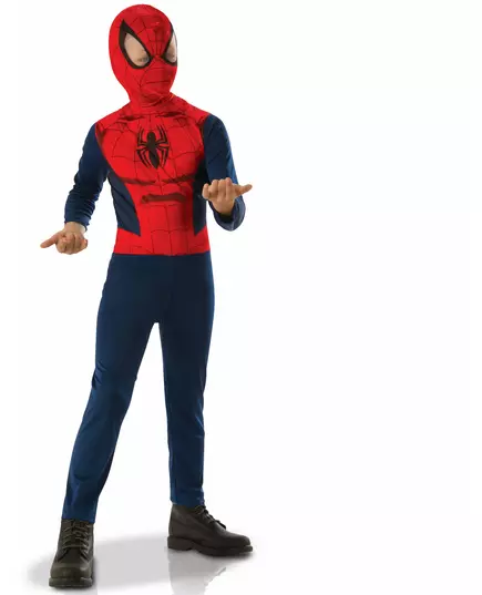 Déguisement classique Spiderman™ garçon, Taille: 3–4 ans (90 à 104 cm)
