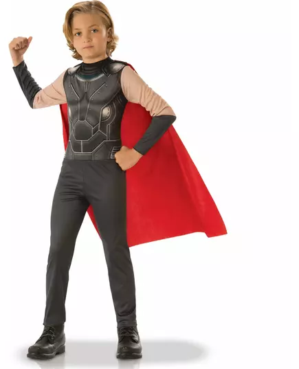 Déguisement classique Thor™ garçon, Taille: 5–6 ans (110 à 116 cm)