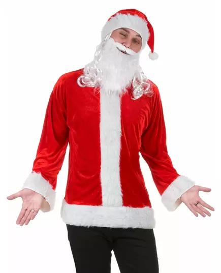 Kit déguisement Père Noël adulte, Taille: X-Large