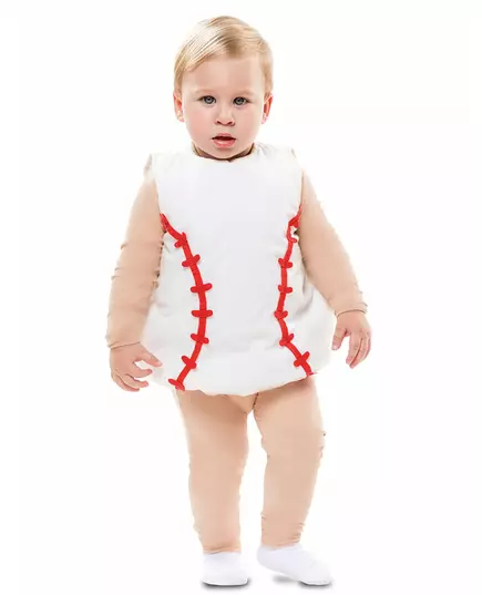Déguisement balle de baseball bébé, Taille: 1–2 ans (80–91 cm)