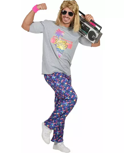 Déguisement beach boy année 80 homme, Taille: X-Large