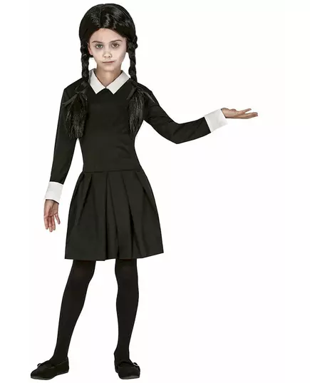 Déguisement demoiselle gothique fille, Taille: 10–12 ans (142–148 cm)