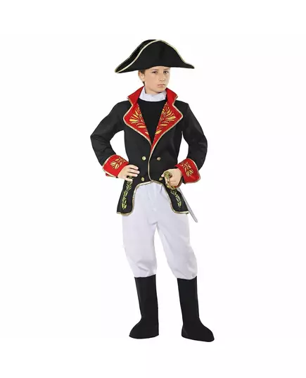 Déguisement empereur français luxe enfant, Taille: 11–13 ans (158 cm)