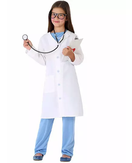 Déguisement docteur enfant, Taille: 7–9 ans (130–145 cm)