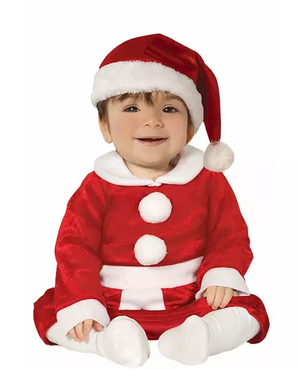 Déguisement Mère Noël bébé, Taille: 18–24 mois (89–93cm)