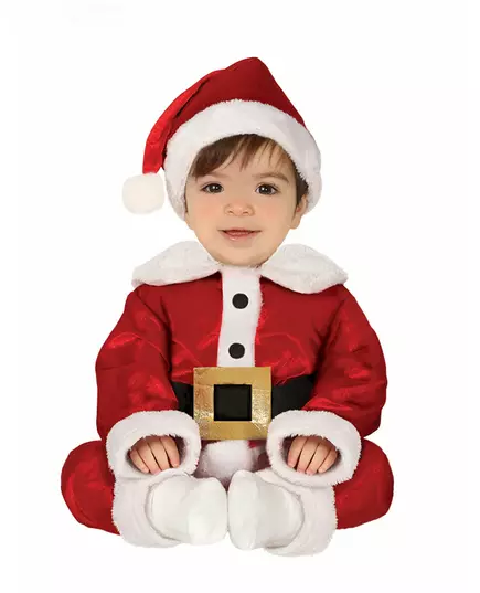 Luxe kerstman vermomming voor baby's, Maat: 1–2 jaar (92–93 cm)