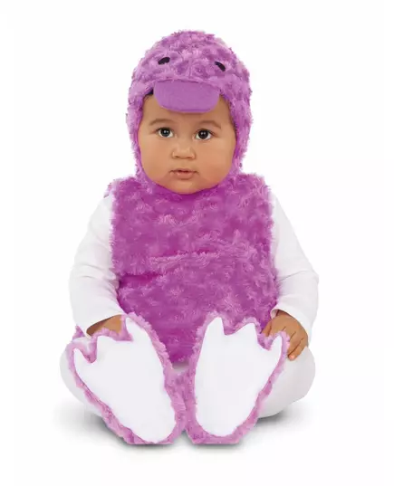 Déguisement petit canard peluche lilas, Taille: 7–12 mois (74–80 cm)