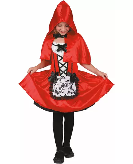 Déguisement petit chaperon rouge fille, Taille: 7–9 ans(120–130 cm)