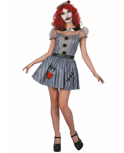 Dodelijke pop outfit voor dames, Maat: Medium