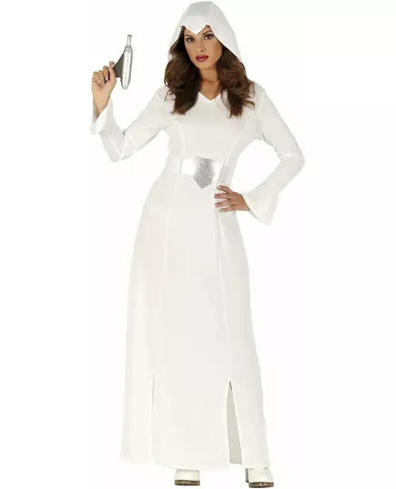 Déguisement princesse de l'espace femme, Taille: Large (42–44)