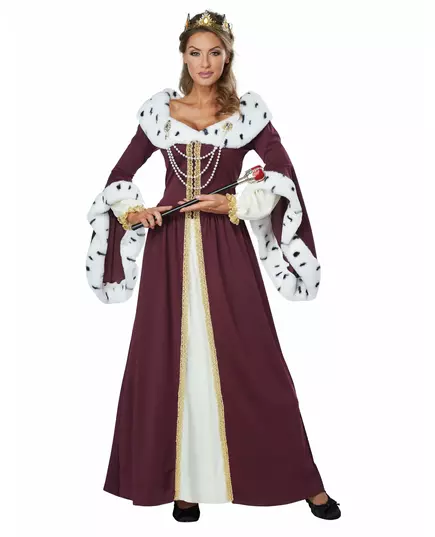 Luxe sprookjeskoningin vermomming voor vrouwen, Maat: X-Large (44/46)