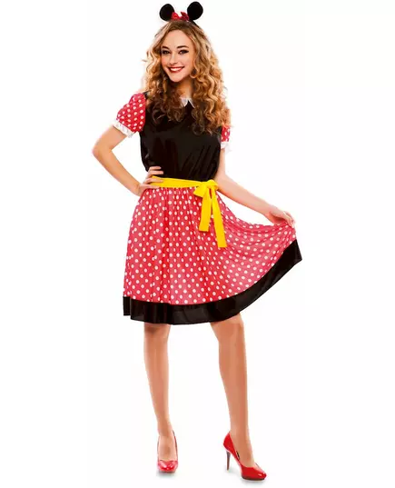 Schattig muiskostuum voor dames, Maat: Medium/Large (42)