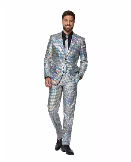 Discoballer Opposuits™ kostuum voor volwassenen, Maat: Medium (EU 48–50)