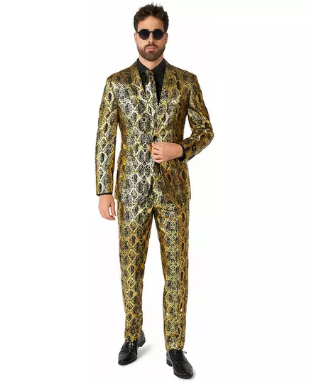 Glimmende slang volwassen Opposuits™ kostuum, Maat: Medium (EU 48–50)
