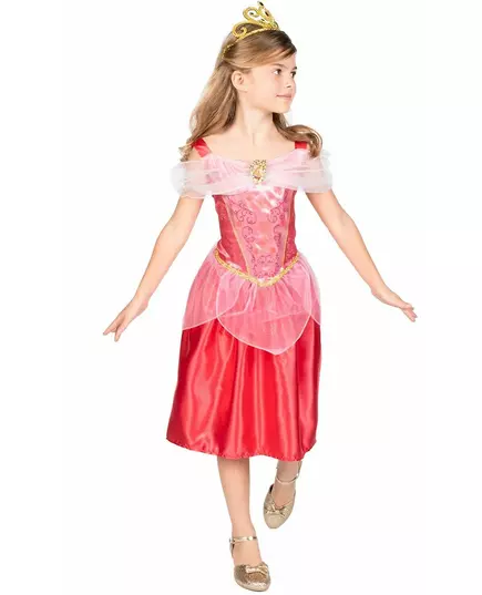 Déguisement Aurore La Belle au bois dormant™ classique fille, Taille: 5–6 ans (109–126 cm)