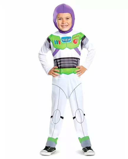 Buzz Lightyear vermomming - Toy Story™ klassieker voor kinderen, Maat: 5–6 jaar (109–126 cm)