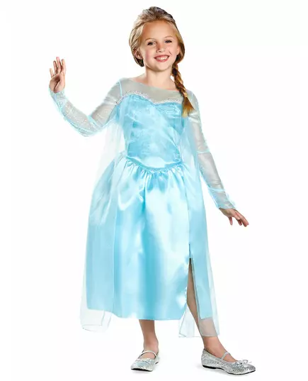 Déguisement classique Elsa la reine des neiges™ fille, Taille: 3–4 ans (97–109 cm)