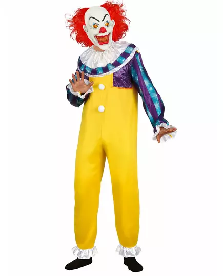 Horror clownvermomming volwassenen, Maat: Small