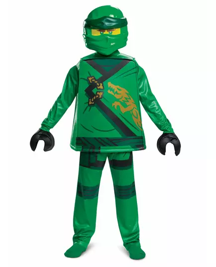 Déguisement deluxe Lloyd Ninjago®- LEGO™ enfant, Taille: 7–8 ans (124–136 cm)