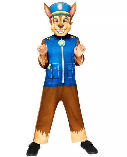 Kinder Chase™ vermomming en masker Paw Patrol™, Maat: 4–6 jaar (110 cm)