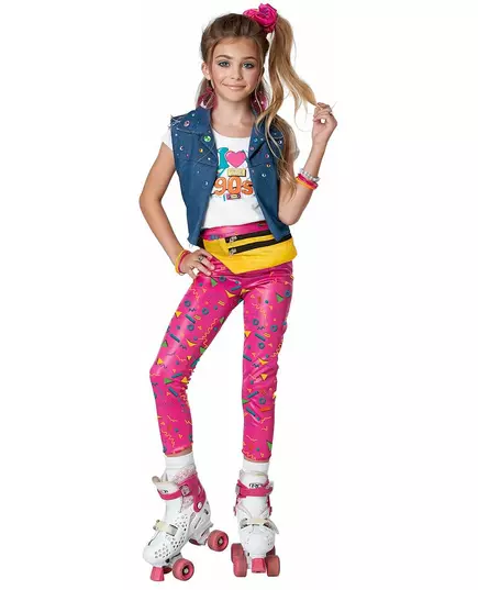Déguisement I Love the 90's luxe enfant, Taille: 12–14 ans (155 cm)